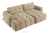 RAVIA Ecksofa mit Steppung im Japandi-Stil Boucle links beige beige - Foto 8