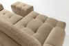 RAVIA Ecksofa mit Steppung im Japandi-Stil Boucle links beige beige - Foto 11
