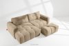 RAVIA Ecksofa mit Steppung im Japandi-Stil Boucle links beige beige - Foto 17