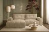 RAVIA Ecksofa mit Steppung im Japandi-Boucle-Stil links hellbeige hellbeige - Foto 20
