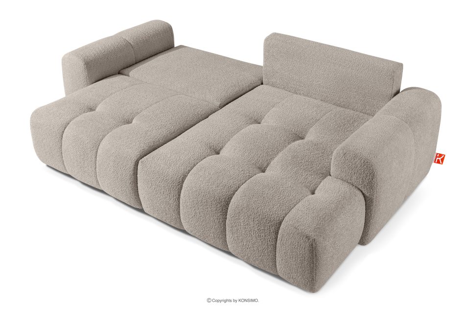 RAVIA Loungeset im Japandi-Stil Boucle grau grau - Foto 8