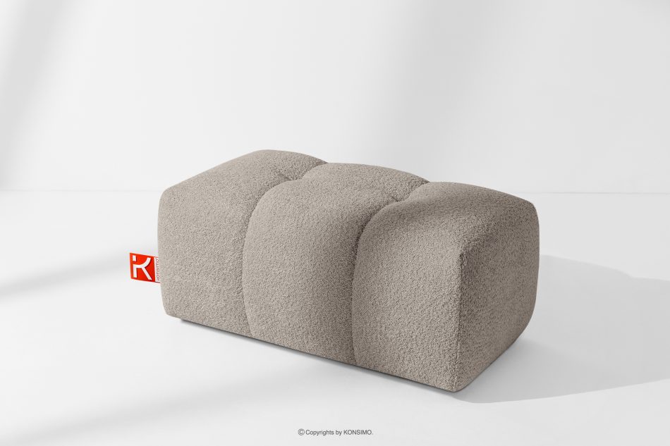 RAVIA Loungeset im Japandi-Stil Boucle grau grau - Foto 24