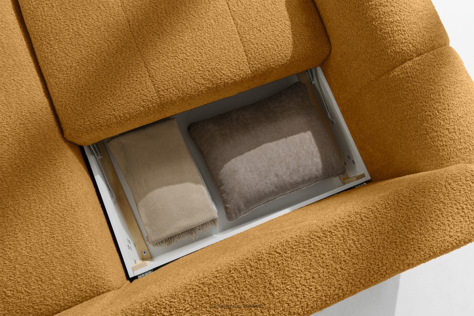 RAVIA Loungeset im Japandi-Stil Boucle honigfarben honigfarben - Foto 15