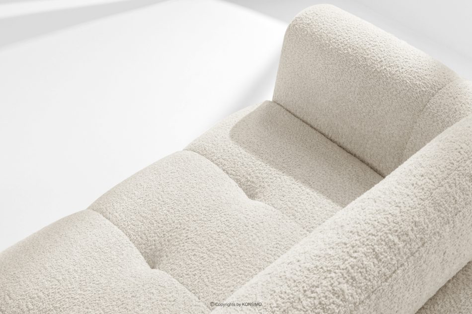 RAVIA Loungeset im Japandi-Stil Boucle weiß weiß - Foto 10