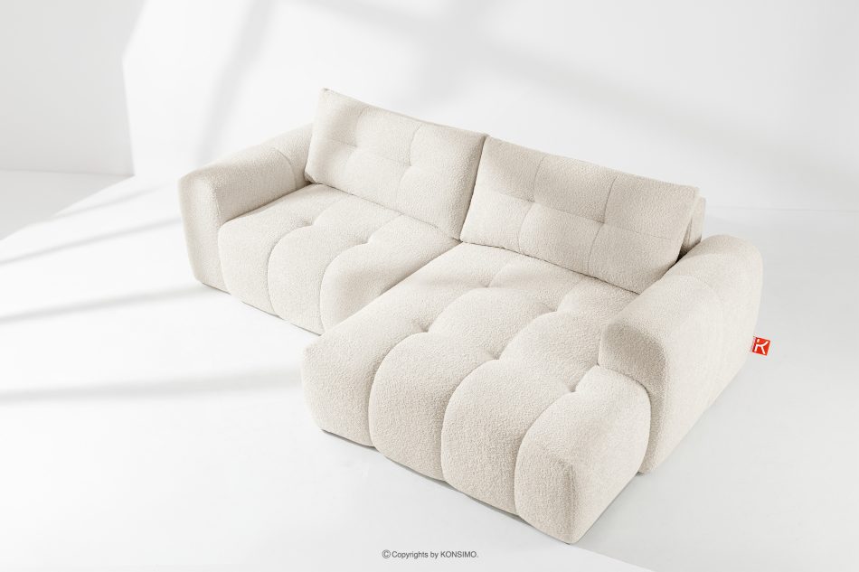 RAVIA Loungeset im Japandi-Stil Boucle weiß weiß - Foto 21