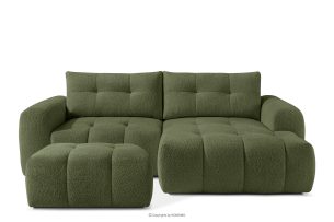 RAVIA, https://konsimo.de/kollektion/ravia/ Loungeset im Japandi-Stil Boucle olivgrün oliv - Foto