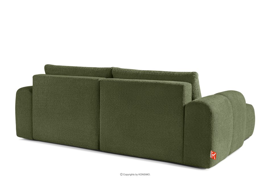 RAVIA Loungeset im Japandi-Stil Boucle olivgrün oliv - Foto 7