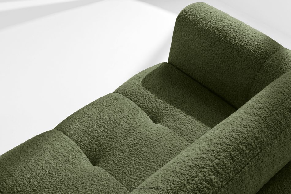 RAVIA Loungeset im Japandi-Stil Boucle olivgrün oliv - Foto 10