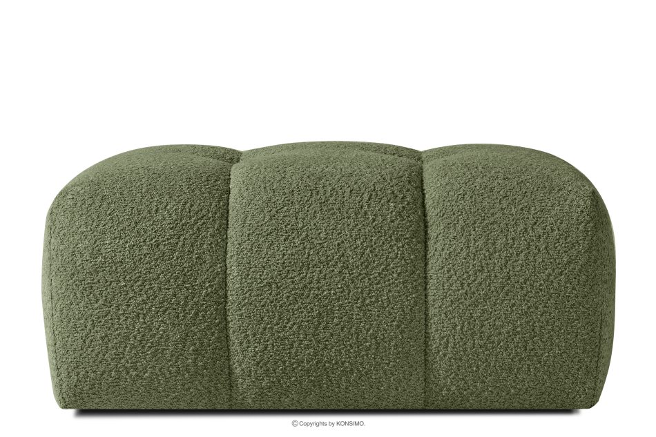 RAVIA Loungeset im Japandi-Stil Boucle olivgrün oliv - Foto 16