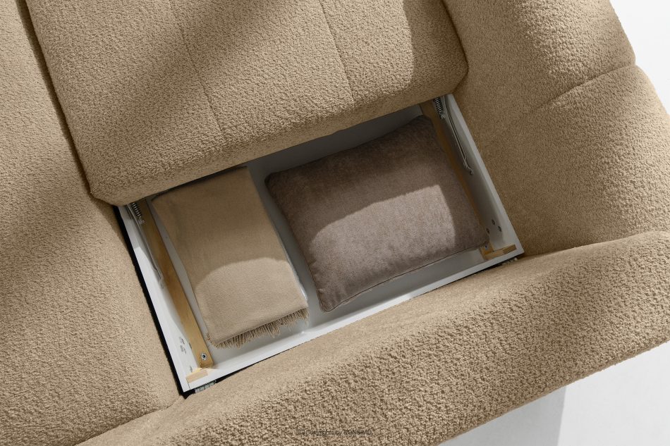 RAVIA Loungeset im Japandi-Stil Boucle beige beige - Foto 15