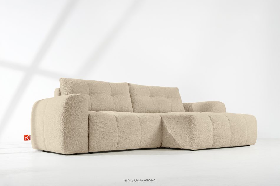 RAVIA Loungeset im Japandi-Stil Boucle hellbeige hellbeige - Foto 22