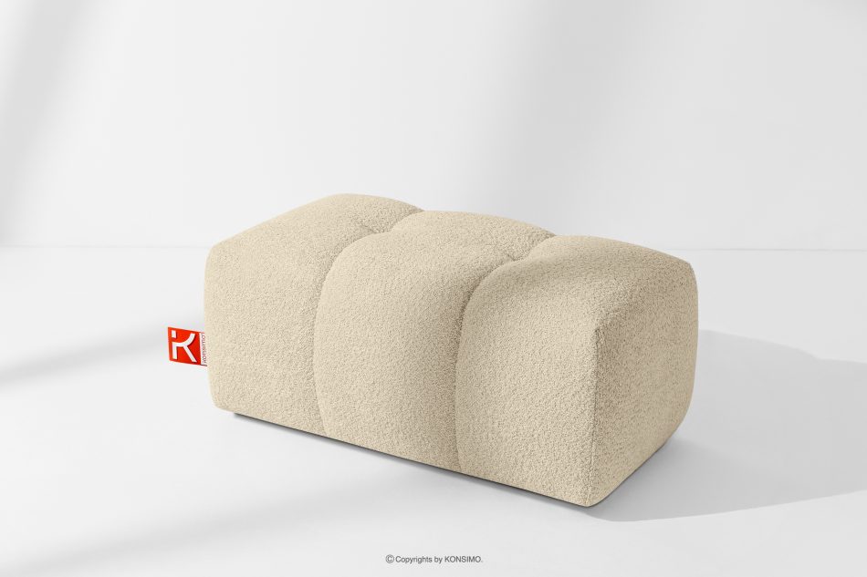 RAVIA Loungeset im Japandi-Stil Boucle hellbeige hellbeige - Foto 24