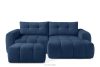 Loungeset im Japandi-Stil Boucle dunkelblau