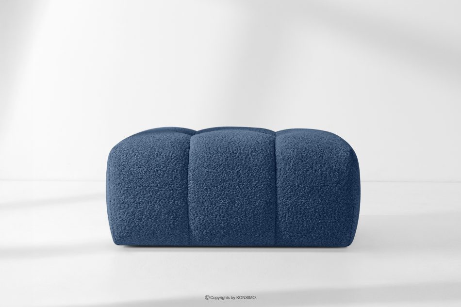 RAVIA Loungeset im Japandi-Stil Boucle dunkelblau dunkelblau - Foto 22