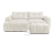 Loungeset für das Wohnzimmer im Japandi-Stil Boucle weiß