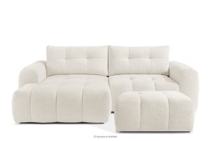 RAVIA, https://konsimo.de/kollektion/ravia/ Loungeset für das Wohnzimmer im Japandi-Stil Boucle weiß weiß - Foto