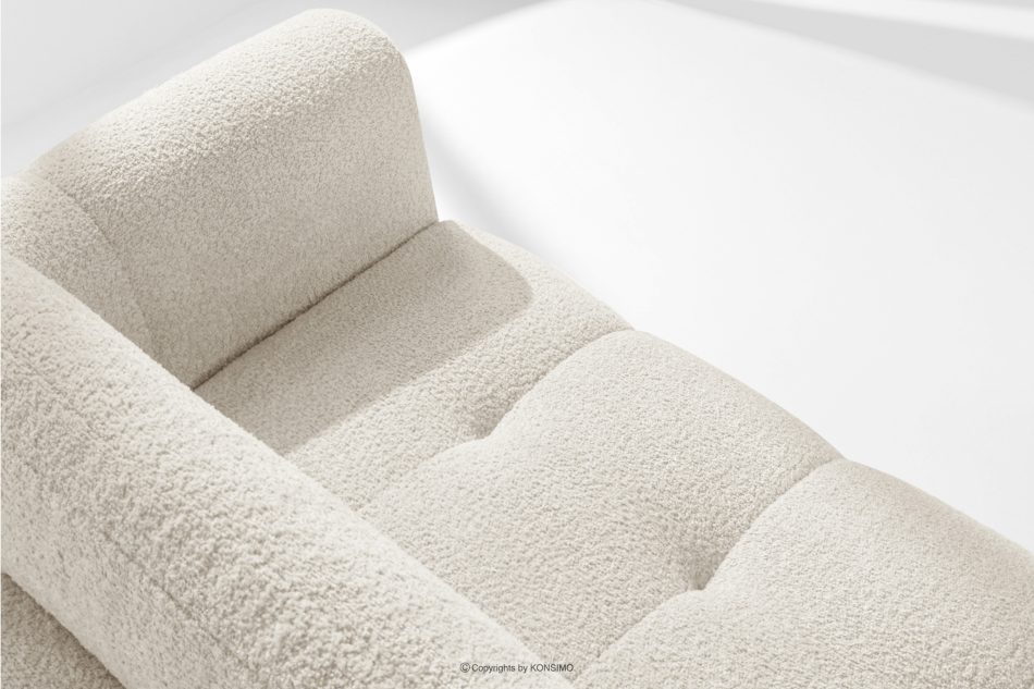 RAVIA Loungeset für das Wohnzimmer im Japandi-Stil Boucle weiß weiß - Foto 9