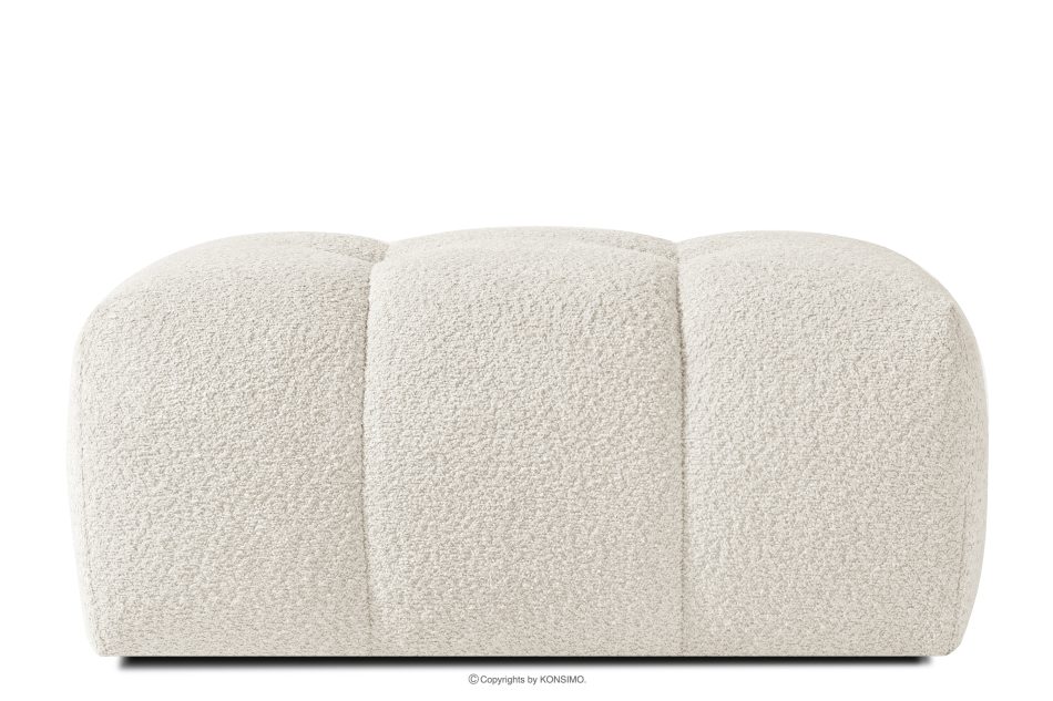 RAVIA Loungeset für das Wohnzimmer im Japandi-Stil Boucle weiß weiß - Foto 16