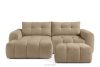Loungeset für das Wohnzimmer im Japandi-Stil Boucle beige