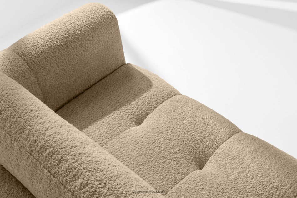 RAVIA Loungeset für das Wohnzimmer im Japandi-Stil Boucle beige beige - Foto 10