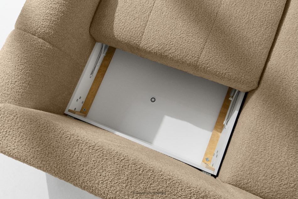 RAVIA Loungeset für das Wohnzimmer im Japandi-Stil Boucle beige beige - Foto 14