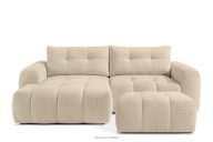 Loungeset für das Wohnzimmer im Japandi-Stil Boucle hellbeige
