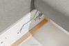 LAVIS Modernes Sofa mit Bettkasten in Grau grau - Foto 9