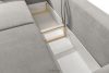 LAVIS Modernes Sofa mit Bettkasten in Grau grau - Foto 11