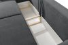 LAVIS Modernes Sofa mit Bettkasten in Graphit graphit - Foto 11