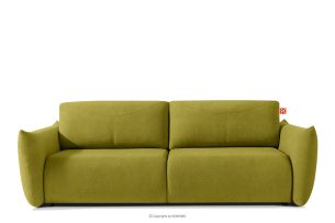 LAVIS, https://konsimo.de/kollektion/lavis/ Modernes Sofa mit Bettkasten in Oliv oliv - Foto