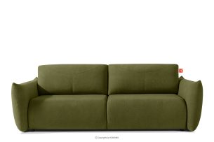 LAVIS, https://konsimo.de/kollektion/lavis/ Modernes Sofa mit Bettkasten in Dunkelgrün dunkelgrün - Foto