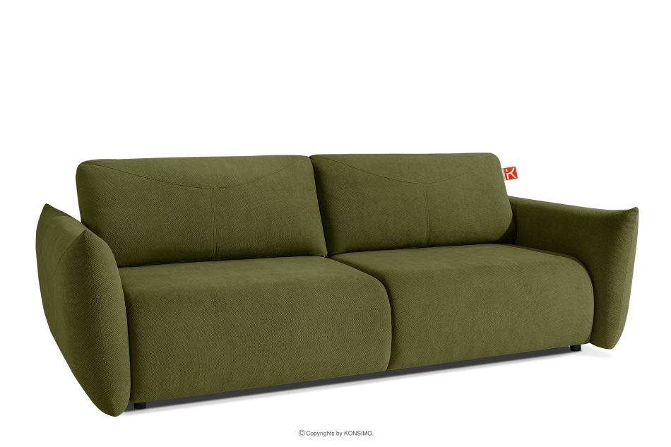 LAVIS Modernes Sofa mit Bettkasten in Dunkelgrün dunkelgrün - Foto 2