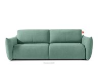 Modernes Sofa mit Bettkasten in meeresfarbe