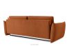LAVIS Modernes Sofa mit Bettkasten in Rostrot rot - Foto 4