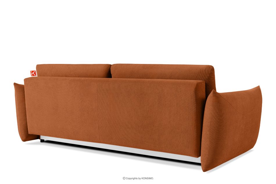 LAVIS Modernes Sofa mit Bettkasten in Rostrot rot - Foto 3