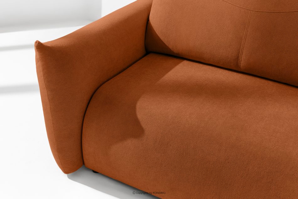 LAVIS Modernes Sofa mit Bettkasten in Rostrot rot - Foto 5