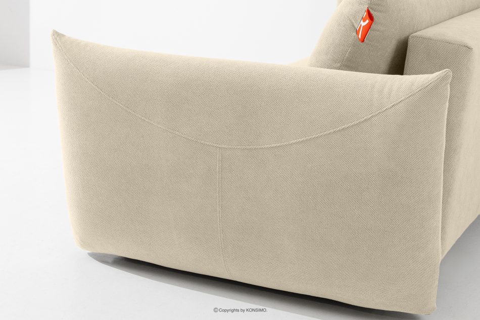 LAVIS Modernes Sofa mit Bettkasten in Ecru ecru - Foto 6
