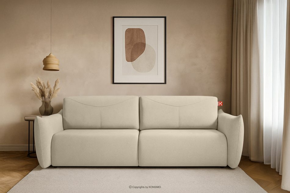 LAVIS Modernes Sofa mit Bettkasten in Ecru ecru - Foto 11