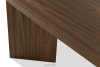FABER Esstisch im modernen Stil aus dunklem Nussbaumholz dunkle Nuss - Foto 9