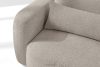 ELOSA Sofa 3 Japandi aus grauem Bouclé-Stoff grau - Foto 8