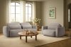 ELOSA Sofa 3 Japandi aus grauem Bouclé-Stoff grau - Foto 22