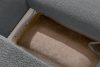 ELOSA Dreisitzer-Sofa im japanischen Stil mit Bouclé-Stoff in Dunkelgrau dunkelgrau - Foto 15