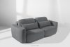 ELOSA Dreisitzer-Sofa im japanischen Stil mit Bouclé-Stoff in Dunkelgrau dunkelgrau - Foto 21