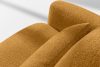 ELOSA Dreisitzer-Sofa im japanischen Stil aus honigfarbenem Bouclé-Stoff honigfarben - Foto 12