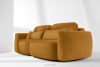 ELOSA Dreisitzer-Sofa im japanischen Stil aus honigfarbenem Bouclé-Stoff honigfarben - Foto 20