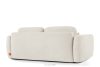 ELOSA Sofa 3 Japandi aus weißem Bouclé-Stoff weiß - Foto 6