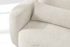 ELOSA Sofa 3 Japandi aus weißem Bouclé-Stoff weiß - Foto 8