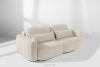 ELOSA Sofa 3 Japandi aus weißem Bouclé-Stoff weiß - Foto 21