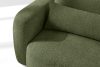 ELOSA Dreisitzer-Sofa im japanischen Stil mit Bouclé-Stoff in Olivgrün olivgrün - Foto 8
