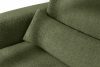 ELOSA Dreisitzer-Sofa im japanischen Stil mit Bouclé-Stoff in Olivgrün olivgrün - Foto 9